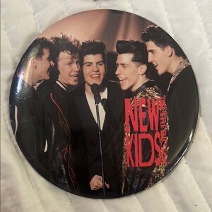 New Kids on the Block Button